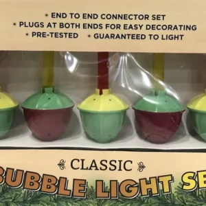 Flash Sale A Christmas Classic Bubble Light Set