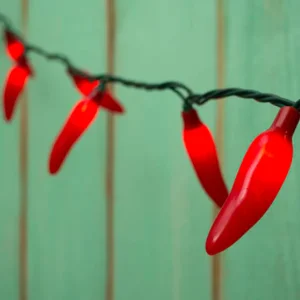 Fashion A Christmas Red Chile Lights