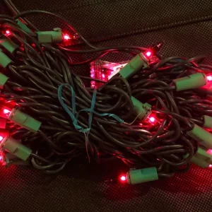 Best Sale A Christmas Red Incandescent 100 Light Set